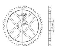 CORONA IN ACCIAIO P420 - Z32 (DIS.12100)