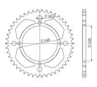 CORONA IN ACCIAIO P520 - Z39 (DIS.12505)