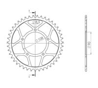 CORONA IN ACCIAIO P520 - Z43 (DIS.35303)