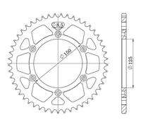 CORONA IN ACCIAIO P520 - Z48 (DIS.71304) HUSABERG 350 FC 6 SPEED 00/01