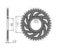 CORONA IN ACCIAIO P525 - Z40 (DIS.10608)