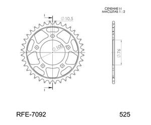 CORONA IN ACCIAIO P525 - Z41 (DIS.92671)