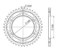 CORONA IN ACCIAIO P525 - Z44 (DIS.44501)