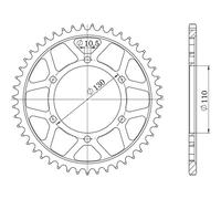 CORONA IN ACCIAIO P530 - Z38 (DIS.12813)