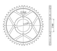 CORONA IN ACCIAIO P530 - Z39 (DIS.10603)