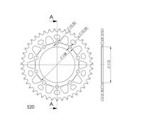 CORONA IN ALLUMINIO P520 - Z42 (DIS.11509)