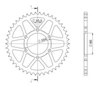 CORONA IN ALLUMINIO P520 - Z44 (DIS.17403)