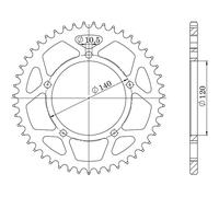 SGR CORONA R AL P520-D48 PER SUZUKI GSR ABS/600 06/10