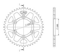 CORONA IN ALLUMINIO P520 - Z48 (DIS.51602)