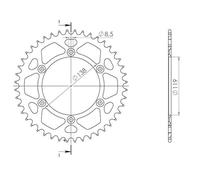CORONA IN ALLUMINIO P520 - Z48 (DIS.93501)