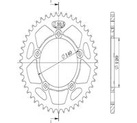 CORONA IN ALLUMINIO P525 - Z44 (DIS.15604)