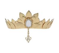 Corona In Metallo Da Strega Oz Per Adulti: Oro Taglia Unica