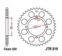 Corona JT 819 IN Acciaio Con 47 Denti per Moto Ricambi