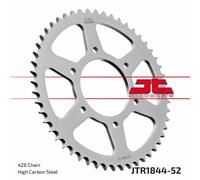 JT Sprockets Corona posteriore JTR1844.52 Alluminio Standard 428 52 denti Argento