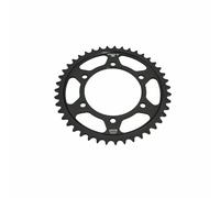 JT Sprockets Corona posteriore JTR1876.43ZBK 525 Acciaio 43 denti Argento