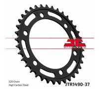 Jt Sprockets 520 Jtr1490.37 Steel Rear Sprocket Argento 37t