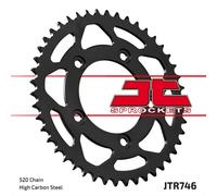 Jt Sprockets 520 Jtr746.46 Steel Rear Sprocket Argento 46t