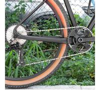 Corona larga stretta in lega di alluminio per una velocità singola e 1 disco di trasmissione MTB per una pedalata efficiente (44T)