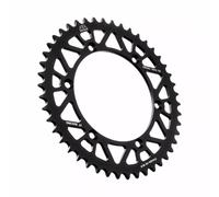 Couronne Alu 46 Dents PAS 520 Noir