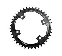 Leonardi Racing Daisy Grx 110 Bcd Chainring Argento 40t Black