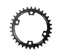 Leonardi Racing Daisy Asymmetric 96 Bcd Chainring Nero 30t Black