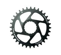 CORONA LEONARDI RACING GECKO 1X NARROW WIDE 36T NERO PER MTB RACE FACE CINCH