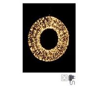 Corona luce fissa (7x50cm) 1140 luci - MICROLED 0935674