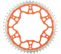 Moto Master Corona Moto Offroad Fusion Series 428-49T in Acciaio Temprato e Lega di Alluminio