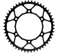 PIGNONE POSTERIORE ULTRALEGGERO IN ACCIAIO 808 48 (80848) COLORE NERO SUZUKI DR/