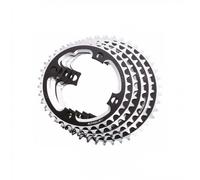 Corona MTB 42T 104mm 4 Fori 9v Alluminio Nero per Bici Mountain Bike