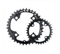 Corona MTB FSA 28T 68mm BCD 10/11 Velocità in Alluminio Nero