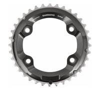 Corona MTB Shimano Deore XT 36T 2x11V Nero BCD 96mm