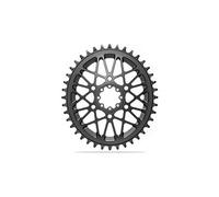 Corona narrow wide in alluminio absoluteblack premium direct mount con offset di 6 mm per sram axs xplr colore nero