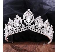 Corona Nuziale Corona da Regina for Donna, Corone for Matrimonio Reale in Cristallo Barocco Copricapo da Sposa Strass Pageant Diadema Regina Corona Principessa Diademi Gioielli for Capelli da Sposa (