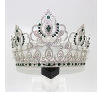 Corona nuziale del diadema del Rhinestone degli accessori dei capelli di cerimonia nuziale per la sposa di compleanno