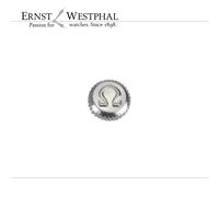 Corona Omega De Ville originale con tubetto a molla, acciaio 4,2 x 2,5 PZ22012