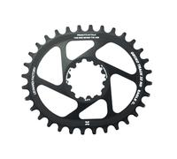 Leonardi Racing Gecko Track Sram Boost 3mm Offset Oval Chainring Nero 30t Black