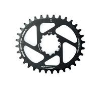 Leonardi Racing Gecko Track Sram Bb30 Dm Offset Oval Chainring 0 Mm Nero 32t Black