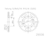 CORONA P525 Z40 DIS11608 HONDA CB/CB S 500 94/03