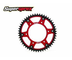 CORONA PASSO 520 STEALTH 42 SUPERSPROX ROSSO PER DUCATI MONSTER S2R 800 2005-200