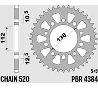 CORONA PBR 4384 41 C45 COMPATIBILE CON HONDA X-ADV CBR INTEGRA YAMAHA R1 MT-09