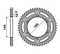 Corona Pbr Acciaio C45 Standard 4454-525 Per Moto Ricambi Accessori Parti