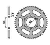 Corona Pbr Acciaio C45 Standard 809-428 Per Moto Ricambi Accessori Parti