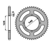Corona PBR Acciaio c45 Standard 857-520 per Moto Ricambi Accessori Ricambi