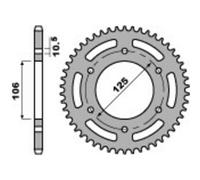 Corona Pbr Alluminio Ultra-Light Anodizzato 4530-520 Per Moto Ricambi