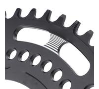 Corona per bicicletta 104BCD 44/52T 8/9/10/11 velocità con foro chiodo non scanalato e lega di alluminio (50T)
