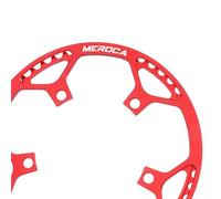 Corona per bicicletta compatibile con pignone cavo in lega di alluminio per Bcd 130mm Ultralight con bici da pista da strada a velocità singola 45t 10 velocità