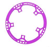 Corona per bicicletta leggera compatibile con le specifiche BCD130, design 45T volto ad aumentare la coppia e l'efficacia della velocità (45T viola)