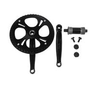 Corona per bicicletta pieghevole a 48 denti e guarnitura da 170 mm con foro quadrato per una migliore esperienza in bicicletta (guarnitura + 110 BB)