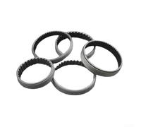 Corona per mountain bike 60T, 6,5 mm, in acciaio cromato 60T, trasmissione di potenza efficiente, per mountain bike e bici da strada (E+4)